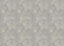 Серые обои с цветами Rasch Allegretto 509250