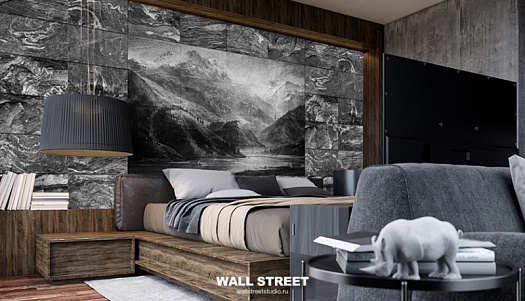 Фотообои в интерьере артикул Grayscale 10, ОТТЕНКИ СЕРОГО / GRAYSCALE, Wall street Фотообои в интерьере артикул Grayscale 10, ОТТЕНКИ СЕРОГО / GRAYSCALE, Wall street