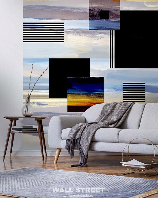 Фотообои в интерьере артикул Element 16, ЭЛЕМЕНТ / ELEMENT, Wall street