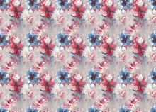 Серые обои с цветами Grandeco Very VE 3005