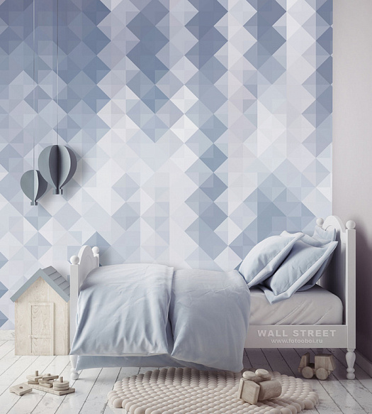 Фотообои в интерьере артикул Geometry 18, GEOMETRY, Wall street